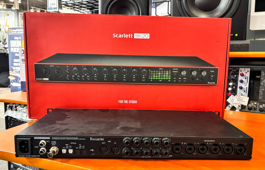 Focusrite Scarlett 18i20 3rd Generation 18-in, 20-out USB Audio